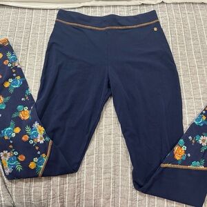Matilda Jane Navy Floral Kids Leggings